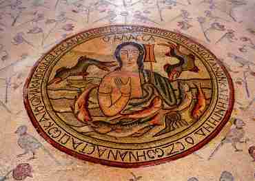 o church of the apostles medallion mosaics
