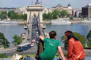 hu budapest enjoying daily life o