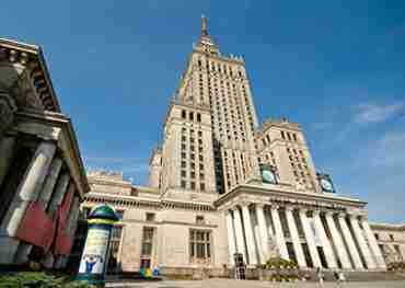 pl warsaw  palace of culture science  o