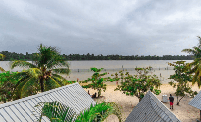 White Beach Cabins And Appartments Paranam Suriname  Panorama   Cities