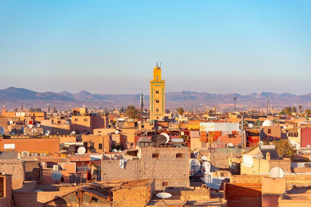 Vista panorámica de Marrakech shutterstock_790540129